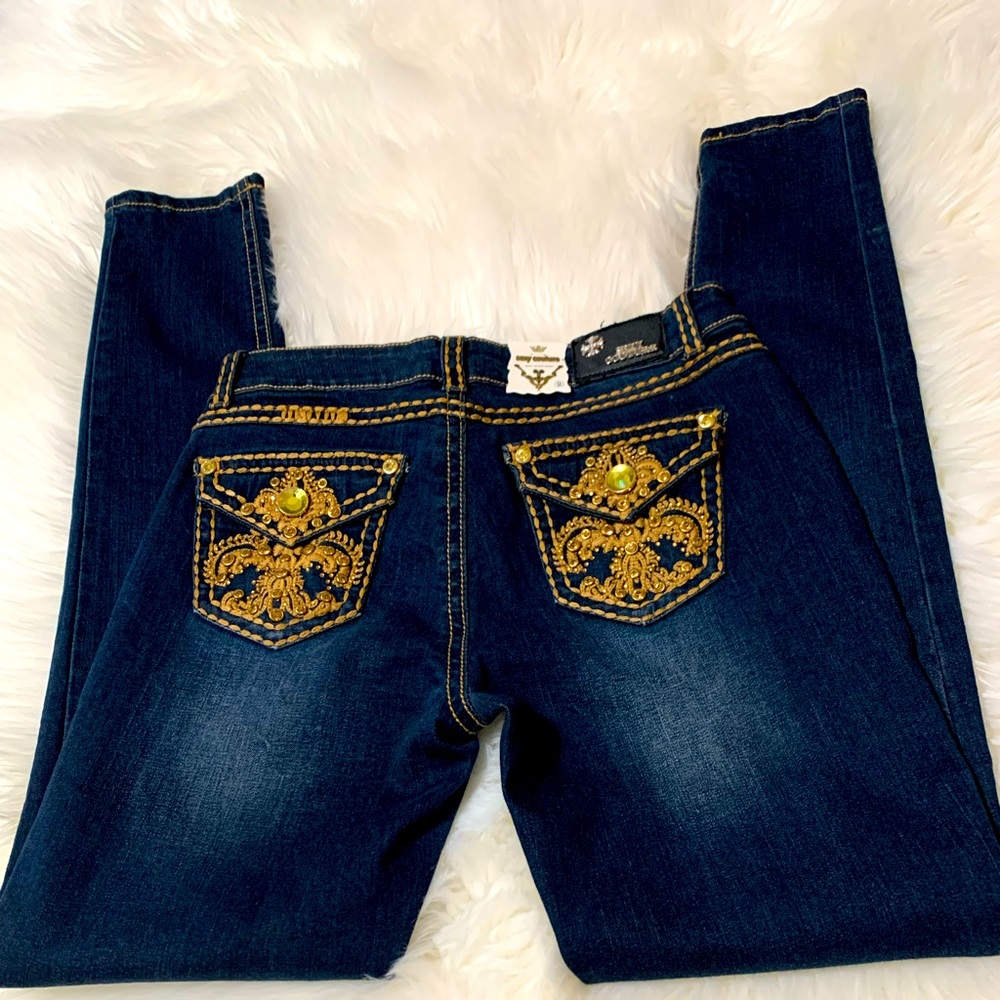New Sexy Couture Bling Jeans sz 9